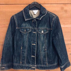 Loft Vintage Denim Jacket Size 10